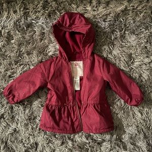 Carters Toddler Girls Winter Raincoat Jacket size 18 months